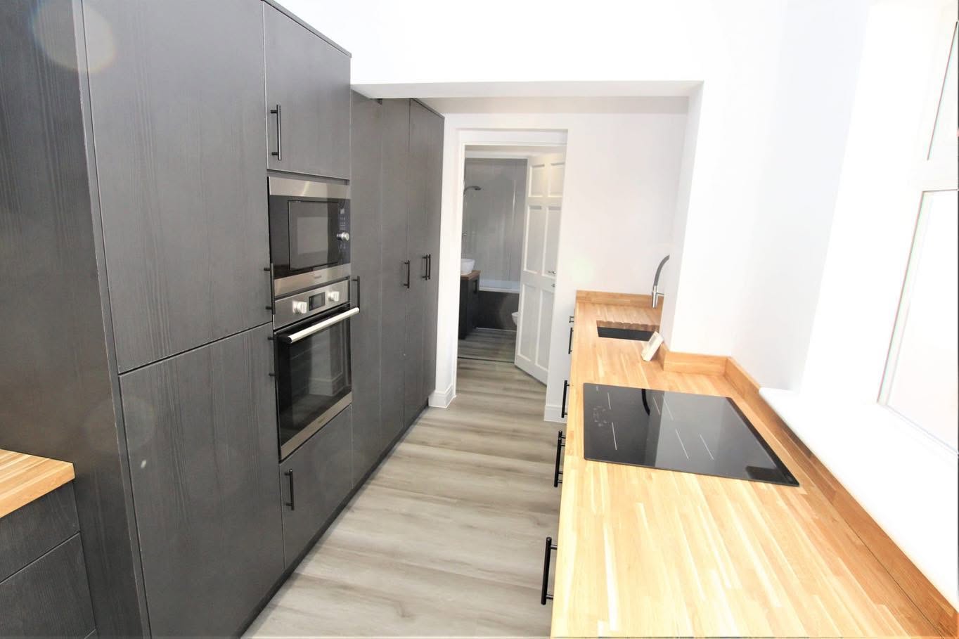 Completed kitchen installation